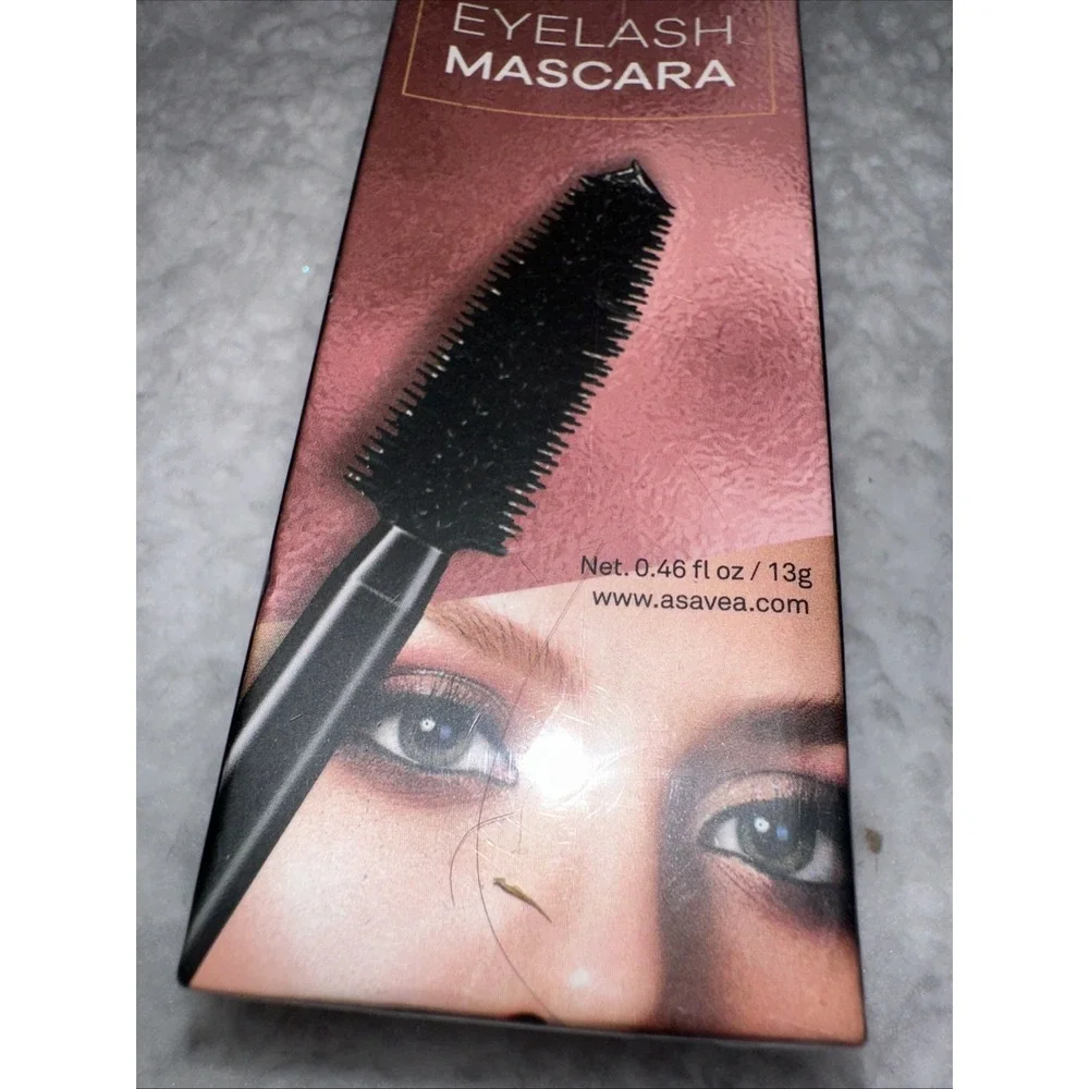 Maybelline Snapscara 310 Ultra Violet & AsaVea 4D Silk Fiber Mascara Set NEW
